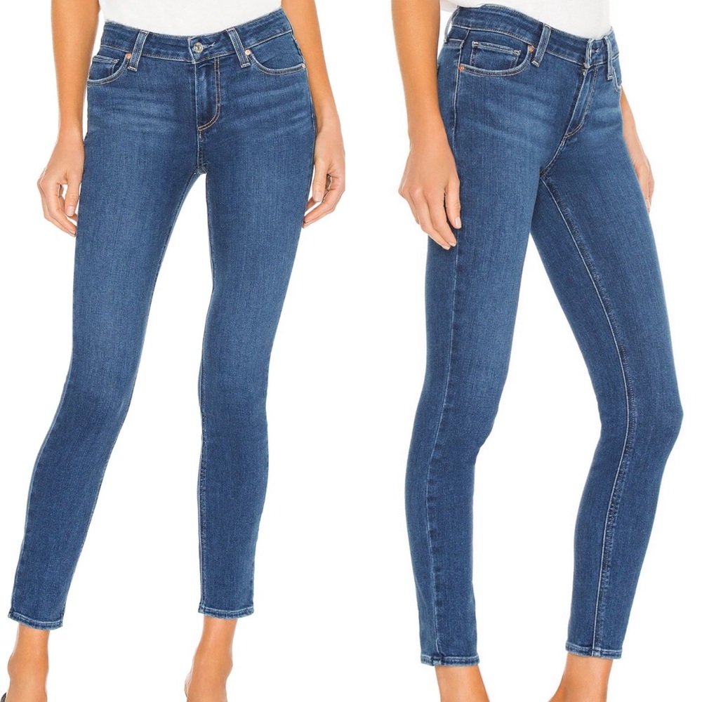 PAIGE Women's Skinny Jeans - Classic Blue